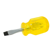 Desarmador Ámbar Barra Redonda Punta Plana 1/4" x 1 1/2" Urrea 9652