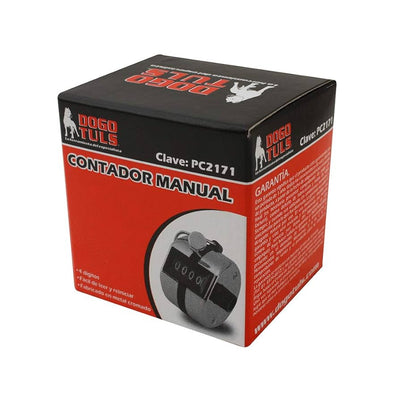 Contador Manual Metalico 4 Digitos, Dogotuls PC2171