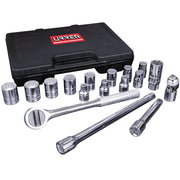 Juego de 17 Dados y Accesorios Métricos 1/2" Urrea 5400PM