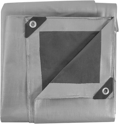 Lona Polietileno Gris 10 X 12