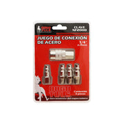 Juego De Conexión Acero 1/4 NPT 5PZS, Dogotuls NF2000