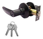 Cerradura Manija Granito 35-45MM C/Llave NE BP DEXTER 6676