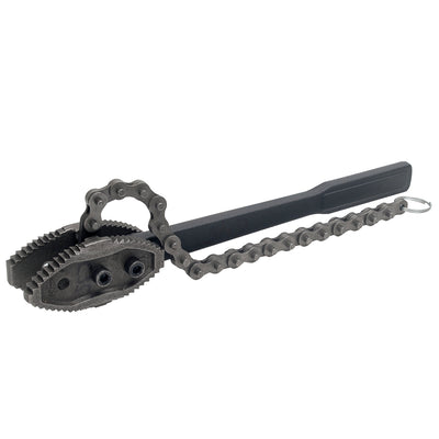 Llave de cadena tipo caimán 2-1/2