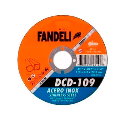 Disco Para Corte Delgado Inox 4
