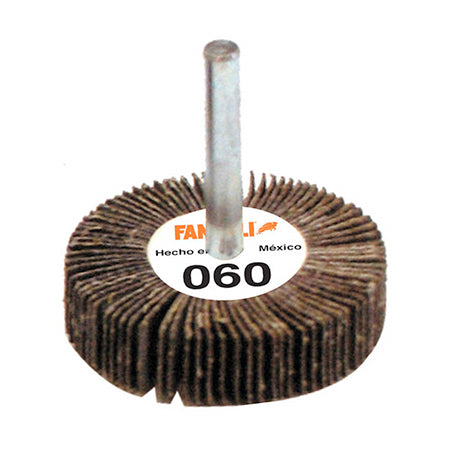 Rueda LP De 3" x 1 "x 1/4", Grano 60, X-88, Fandeli 16809
