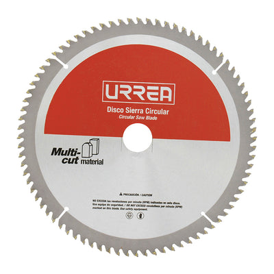 Disco sierra circular para aluminio 7 1/4