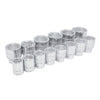 Juego de dados cuadro de 3/4", 6  puntas, en pulgadas, 14 piezas Urrea 55113