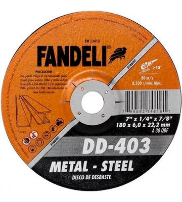 Disco Desbaste Metal 7