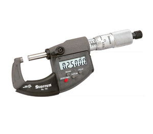 Micrómetro Electrónico Digital 0-1" IP67 Starrett 795.1XRL-1