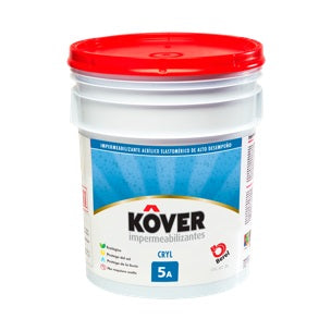 Cubeta Imp Acrílico KoverCryl Blanco, Berel B002623-6