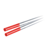 Electrodo de Tungsteno 2% TH Rojo 3/32"X7 (10 PZS.), Weston Z-65380