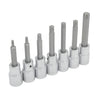 Juego de 7 Dados Punta Torx 1/2" Urrea 5439C