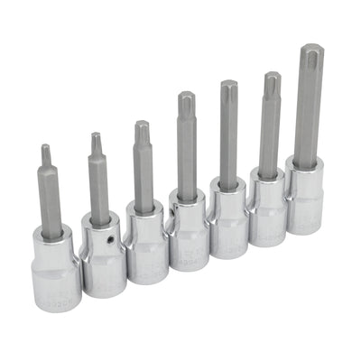 Juego de 7 Dados Punta Torx 1/2