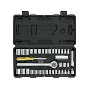 Juego De 39 Herramientas 1/4" y 3/8" Para Mecánico, Pretul 24220