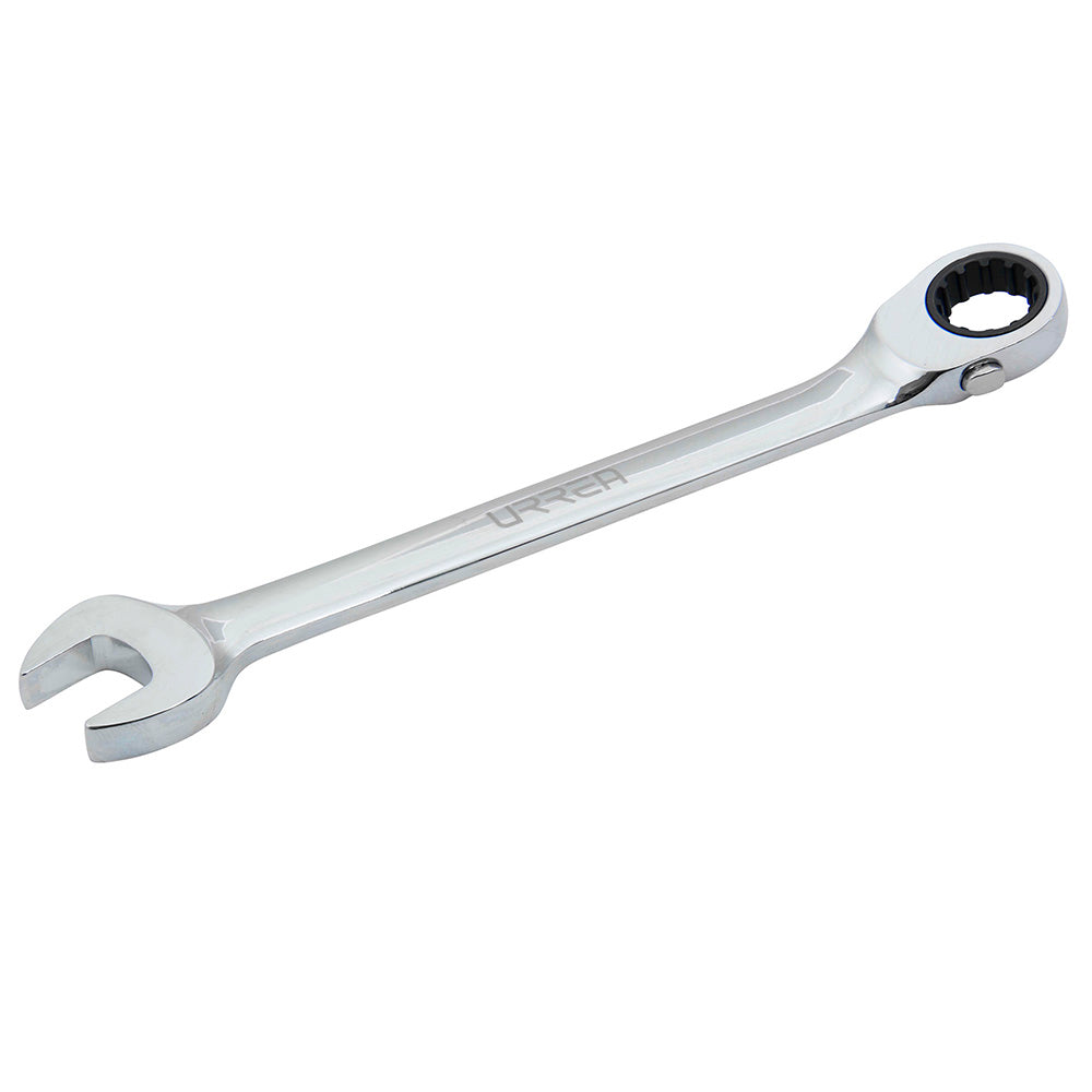 Llave combinada de matraca spline reversible 11/16" Urrea 1222CMR
