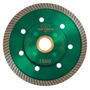 Disco de Diamante de 4 x 0.04 x 7/8 Verde Plata Austrodiam 1590