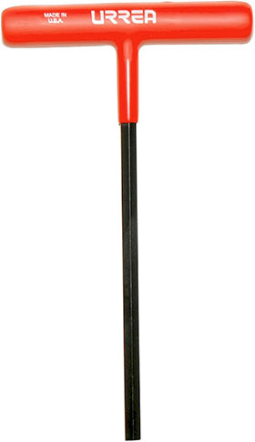 Llave Hexagonal Con Mango En T, 6 Pulgadas De Largo, 5/32 Pulgadas, Urrea 46410GP