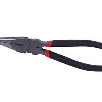 Pinza con mango rubber grip de 8-9/16" punta larga corte lateral Urrea 2292GI