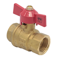 Valvula Esfera Roscable H*H 1/2" 600 PSI Mariposa, Cnx 90HB-8
