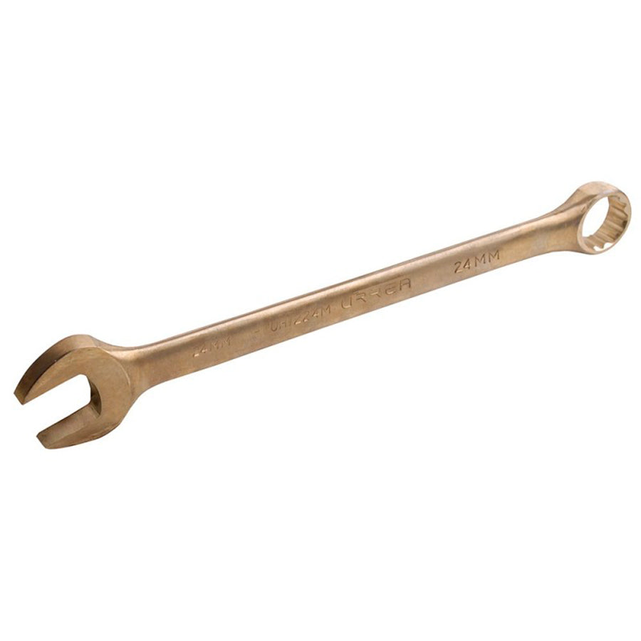Llave combinada antichispa métrica, 12 puntas, 24 mm Urrea UH1224M