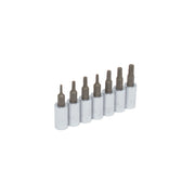 Juego de 7 Dados Punta Torx Cuadro de 1/4" Urrea 4739C