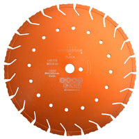 Disco de Diamante de 14 x 0.125 x 1 Naranja Plata Austrodiam 1527