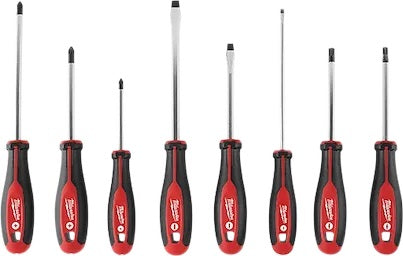 Desarmadores de 8 Piezas Con Ecx, Milwaukee 48-22-2708