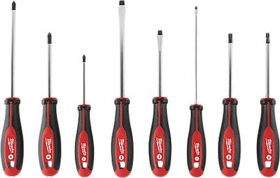 Desarmadores de 8 Piezas Con Ecx, Milwaukee 48-22-2708