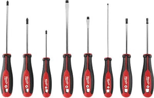 Desarmadores de 8 Piezas Con Ecx, Milwaukee 48-22-2708