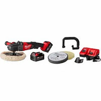 Kit De Pulidor De Velocidad Variable M18 De 7" Con Almoahadillas, Milwaukee 2738-22P