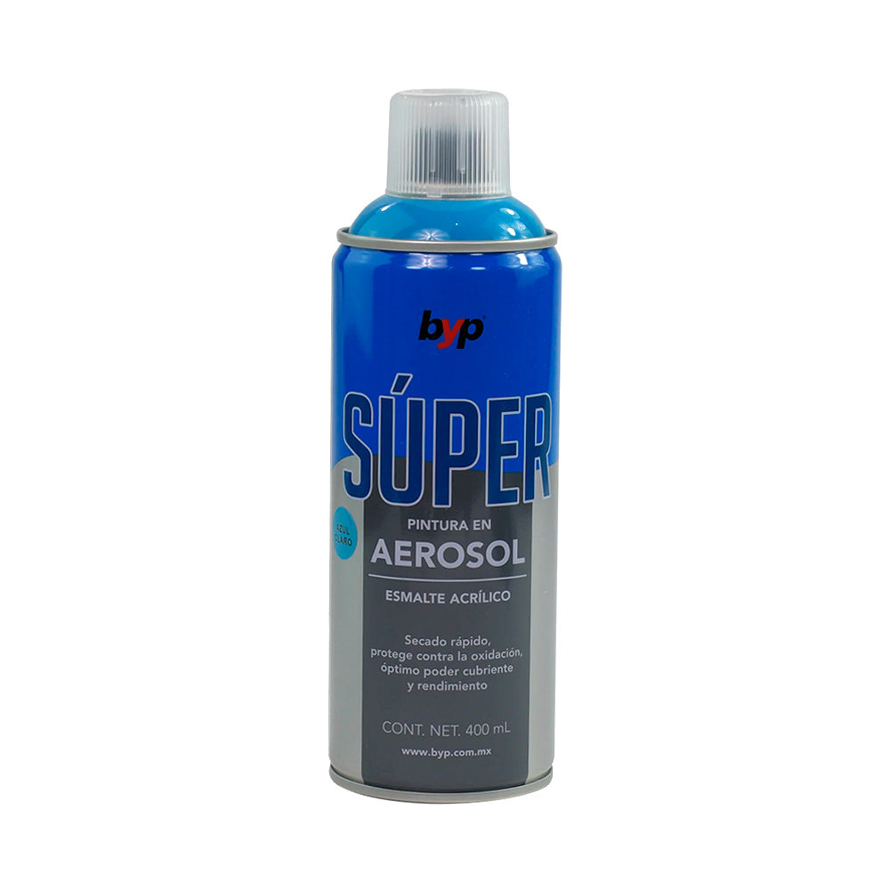 Aerosol Acrílico Azul Claro Super, BYP AACS00