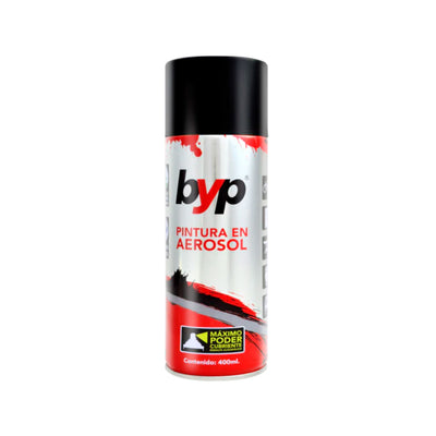 Aerosol Negro Metálico 400ml, BYP AMN