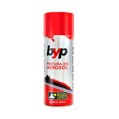 Aerosol Acrílico Rojo Bermellon Super, BYP ARBS00