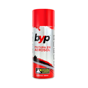 Aerosol Acrílico Rojo Bermellon Super, BYP ARBS00