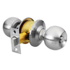 Cerradura Tipo Esfera, Cilíndrico, Baño, Cromo, Hermex 23568