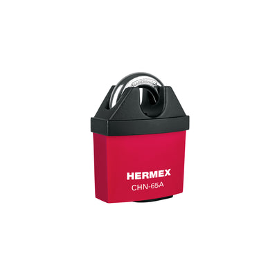 Candado De Hierro 65 mm, Gancho Protegido, Lllave Anti-Ganzúa, Hermex 43341