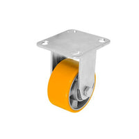 Rodaja Aluminio PU Naranja Fija 4", Dogotuls ZF5270