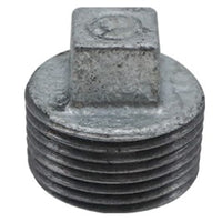 Tapon Galvanizado Macho 1". C150, Cnx GTAPONM25