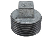 Tapon Galvanizado Macho 1". C150, Cnx GTAPONM25