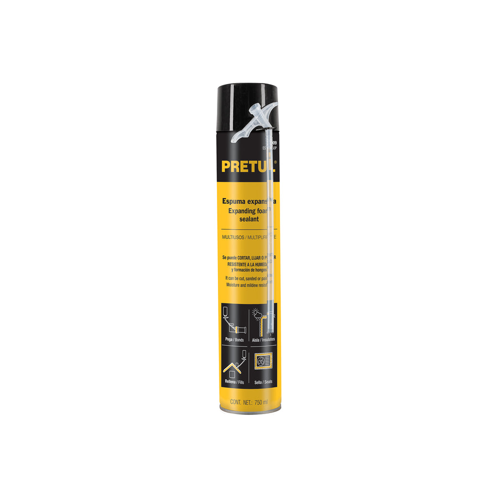 Espuma Expansiva, 750 ml, Pretul 27009