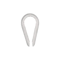 Bolsa Con 10 Guardacabos Para Cable De Acero De 1/8", Fiero 49908