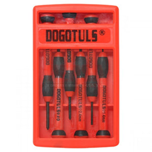 Juego de Desarmadores P/Joyero Plano y Estrella, Dogotuls HE2001