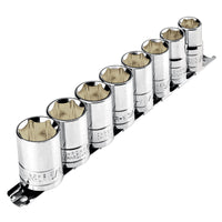 Juego De 8 Dados Cuadro 1/2" Std, Pretul 21170