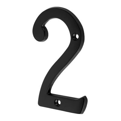 Número 2 De Latón Sólido 4