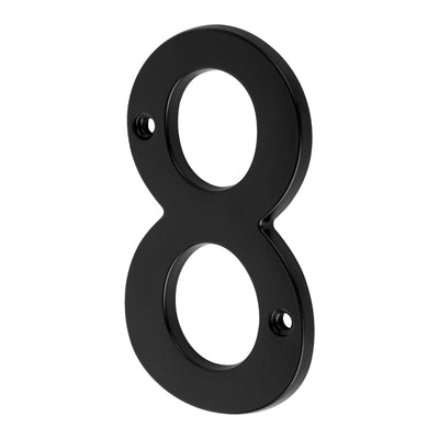 Número 8 De Latón Sólido 4