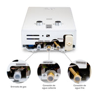Calentador Instantaneo 6L GN Boiler de paso, Evans CISS6LGN.