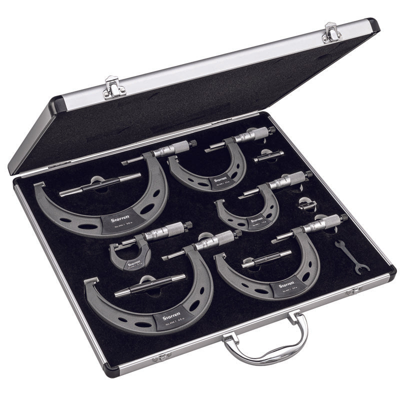 Micrómetro Mecánico 0-6" Starrett ST444.1CXRLZ