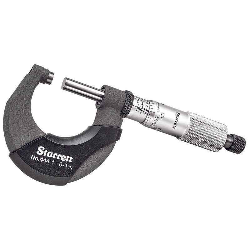 Micrómetro Mecánico 0-1" Starrett T444.1XRL-1