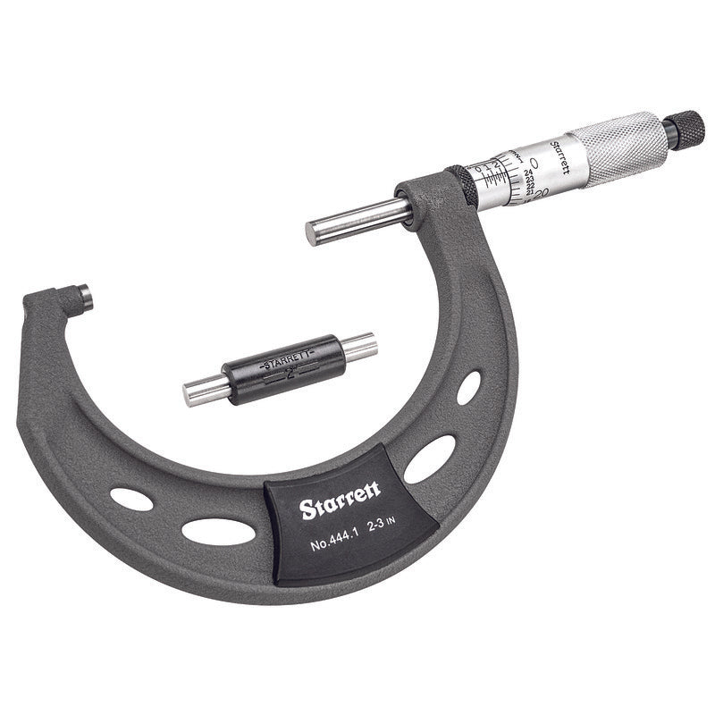 Micrómetro Mecánico 2-3" Starrett T444.1XRL-3