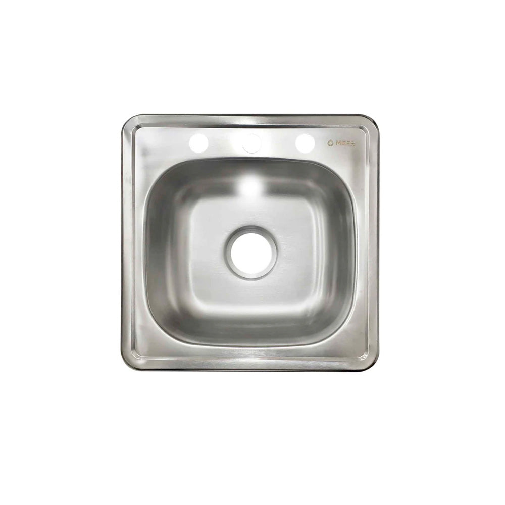 Tarja Sencilla Acero Inox 201 Calibre 24 48X48 3 Cnx TS4848